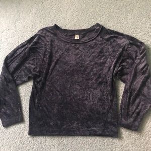Free People Velvet Long Sleeve